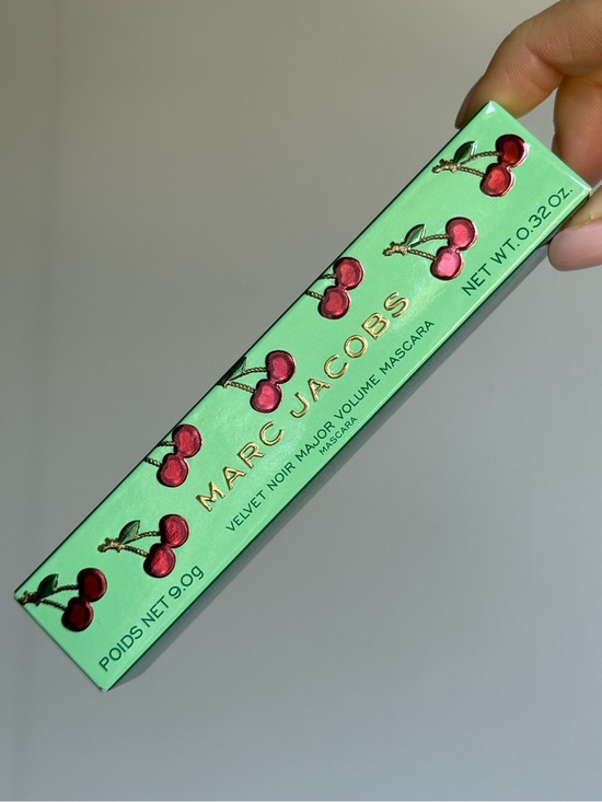 Marc Jacobs Other - Marc Jacobs Beauty Velvet Noir Mascara "10 Noir" Cherry Edition